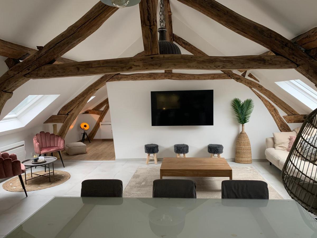 Appartement Spacieux En Plein Coeur De Rouen Exteriér fotografie